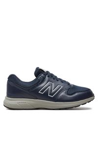 New Balance Sneakersy 550 v4 MW550AN4 Granatowy. Kolor: niebieski. Materiał: skóra