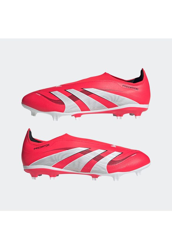 Adidas - Buty piłkarskie ADIDAS Predator League Laceless FG/MG. Szerokość cholewki: normalna. Sport: piłka nożna