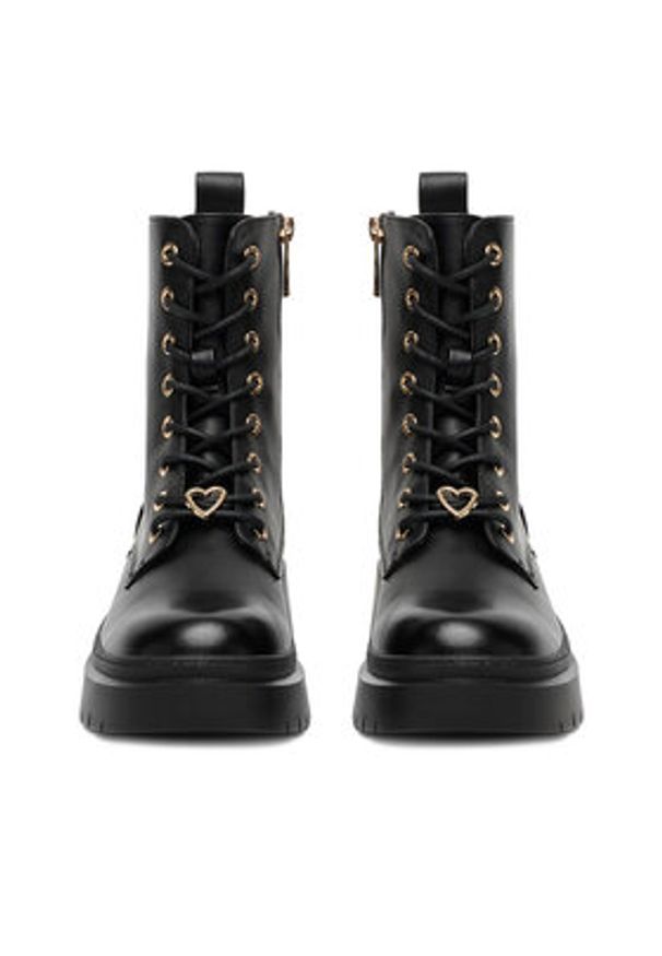 DeeZee Trzewiki CEO-HY90107-2A Czarny. Kolor: czarny. Materiał: materiał