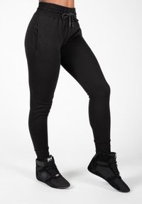 GORILLA WEAR - Spodnie fitness damskie Gorilla Wear Pixley Sweatpants. Kolor: czarny. Materiał: dresówka. Sport: fitness