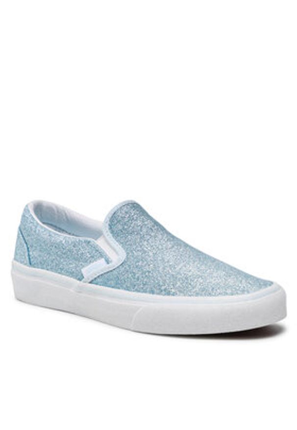 Vans Tenisówki Classic Slip-On VN000XG8B071 Błękitny. Zapięcie: bez zapięcia. Kolor: niebieski