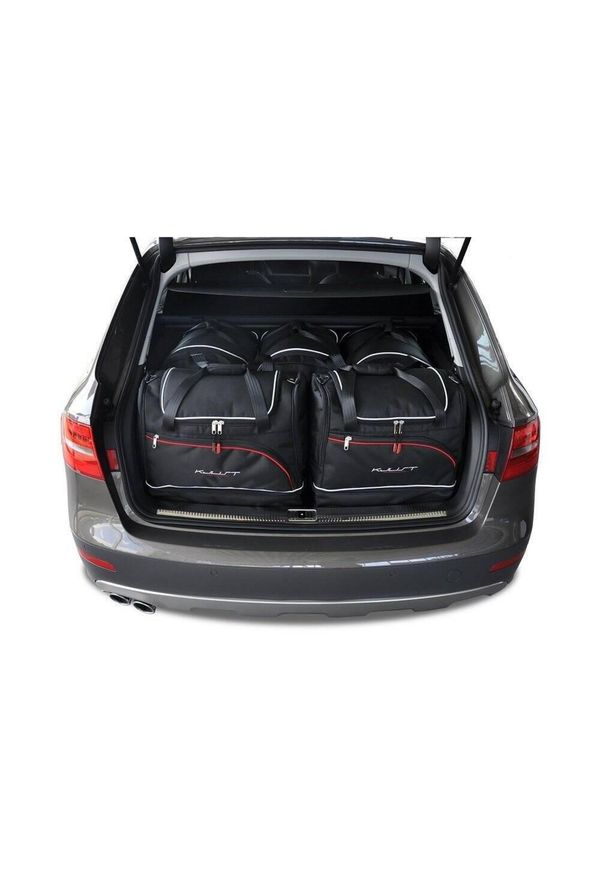 KJUST - Torby Do Bagażnika Audi A4 Avant 2008-2015 5Szt Kjust. Kolor: czarny. Styl: sportowy