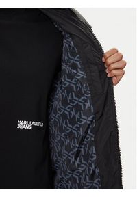 Karl Lagerfeld Jeans Kurtka zimowa A4M15028 Czarny Regular Fit. Kolor: czarny. Materiał: syntetyk. Sezon: zima #8