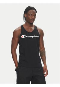 Champion Tank top 220780 Czarny Standard Fit. Kolor: czarny. Materiał: bawełna