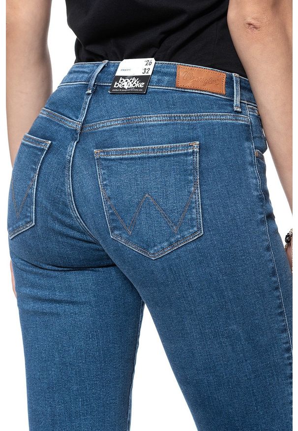 Wrangler - WRANGLER STRAIGHT MID INDIGO W28TVQX8E 112128531