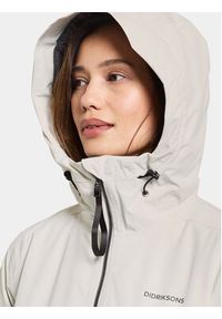 Didriksons Parka Ella Wns Parka 2 504835 Beżowy Regular Fit. Kolor: beżowy. Materiał: syntetyk #4
