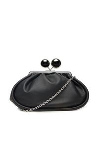 Weekend Max Mara Torebka 2525516025600 Czarny. Kolor: czarny. Materiał: skórzane