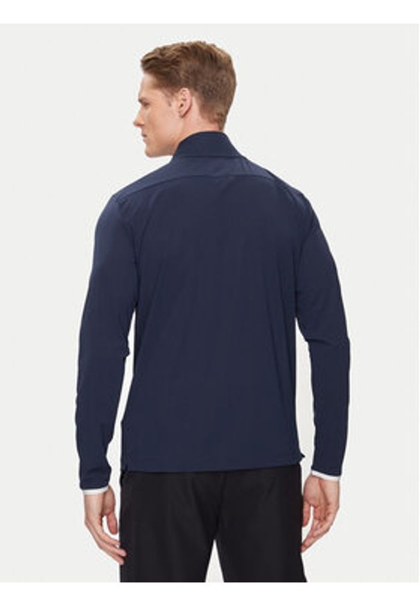 EA7 Emporio Armani Longsleeve 3DPT03 PJMLZ 1554 Granatowy Regular Fit. Kolor: niebieski. Materiał: syntetyk. Długość rękawa: długi rękaw