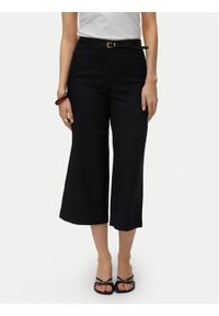 Vero Moda Kuloty Elma 10339926 Czarny Wide Leg. Kolor: czarny. Materiał: syntetyk #1