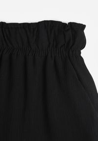 Renee - Czarne Spodnie Materiałowe z Marszczoną Gumką Pimpernel. Kolor: czarny. Materiał: materiał #2