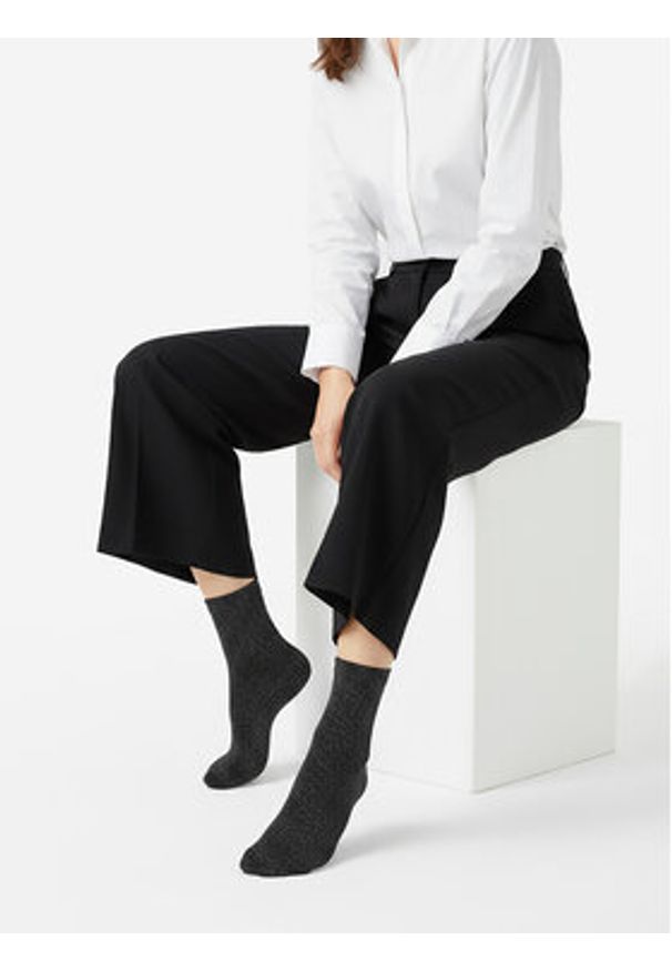 Nine West Skarpety długie CEO_AS_NW_02_Z_AW25 (3 PACK) Biały. Kolor: biały. Materiał: wiskoza