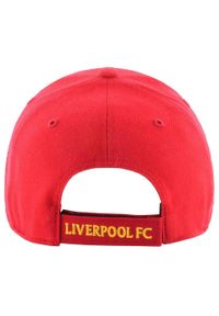 Męska czapka z daszkiem 47 Brand EPL FC Liverpool Cap. Kolor: czerwony. Materiał: akryl, wełna