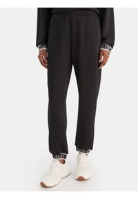 Liu Jo Sport Spodnie materiałowe TF5284 J4747 Czarny Regular Fit. Kolor: czarny. Materiał: syntetyk. Styl: sportowy #1