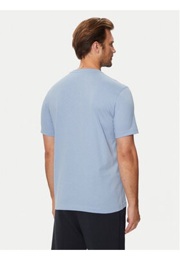 BOSS - Boss T-Shirt 50519350 Niebieski Regular Fit. Kolor: niebieski. Materiał: bawełna