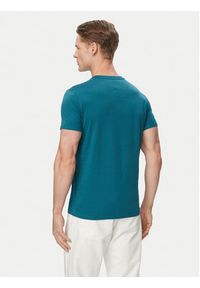 Tommy Jeans T-Shirt DM0DM04411 Zielony ciemny Slim Fit. Kolor: zielony. Materiał: bawełna #5
