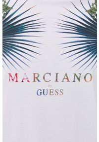 Marciano Guess t-shirt damski kolor biały. Kolor: biały. Długość rękawa: krótki rękaw. Długość: krótkie #2