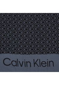 Szal Calvin Klein Fringes Monogram Scarf 100X200 K60K611118 Ck Black BAX. Kolor: czarny. Materiał: syntetyk #1