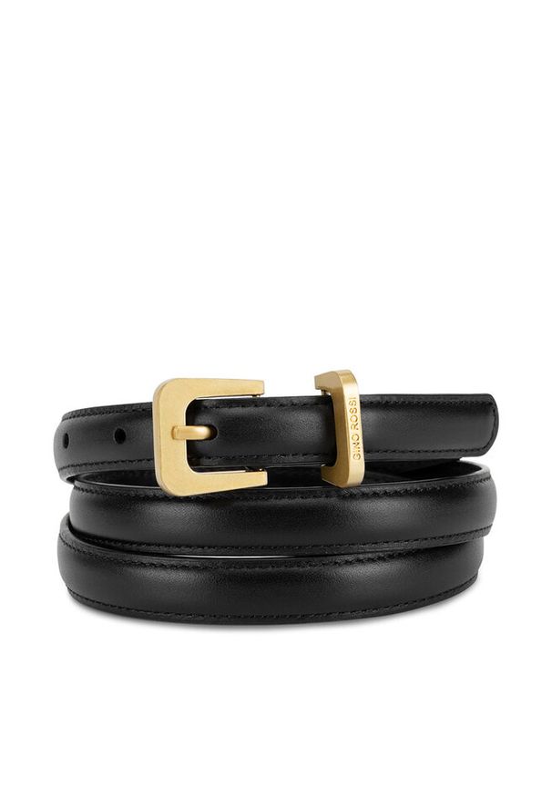 Gino Rossi - Pasek Damski GINO ROSSI. Kolor: czarny