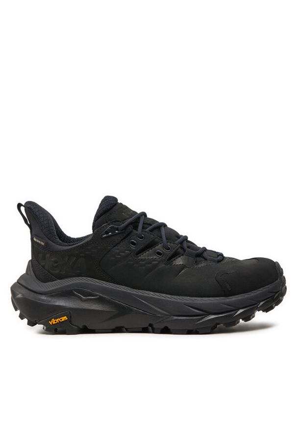 HOKA - Hoka Trekkingi Kaha 2 Low 1123191 Czarny. Kolor: czarny. Materiał: skóra, nubuk