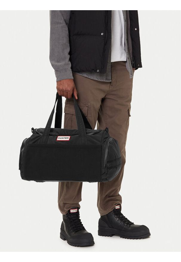 Hunter Torba weekendowa C-HTR-XC-001-08 Czarny. Kolor: czarny. Materiał: materiał