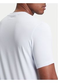 Karl Lagerfeld - KARL LAGERFELD T-Shirt 755087 553235 Turkusowy Regular Fit. Typ kołnierza: dekolt w karo. Kolor: turkusowy. Materiał: bawełna #5