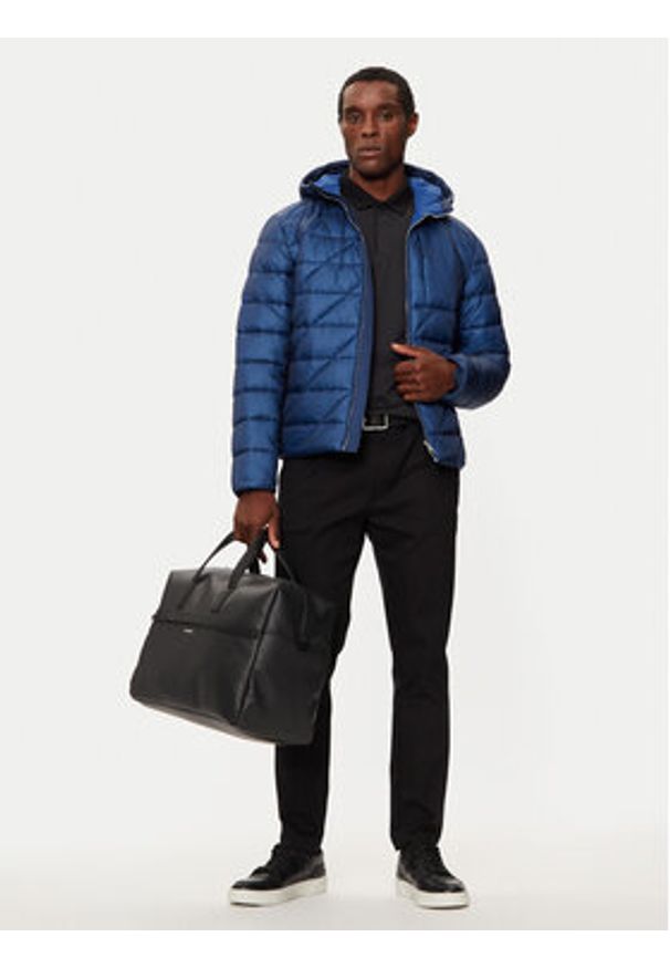 BOSS Kurtka zimowa C-Calleas 50524648 Niebieski Regular Fit. Kolor: niebieski. Materiał: syntetyk. Sezon: zima