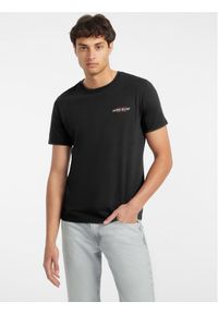 Guess Jeans T-Shirt 165545 Czarny Classic Fit. Kolor: czarny