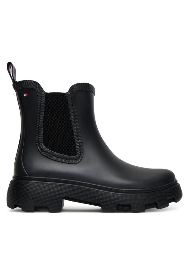 TOMMY HILFIGER - Kalosze Tommy Hilfiger. Kolor: czarny