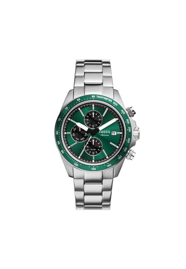 Fossil Zegarek Autocross FS6127 Srebrny. Kolor: srebrny