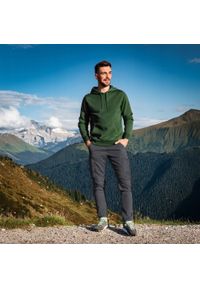 Bawełniane Spodnie z Bocznymi Kieszeniami (Cargo) - Pako Jeans - Grafitowe. Kolor: szary. Materiał: elastan, bawełna #5