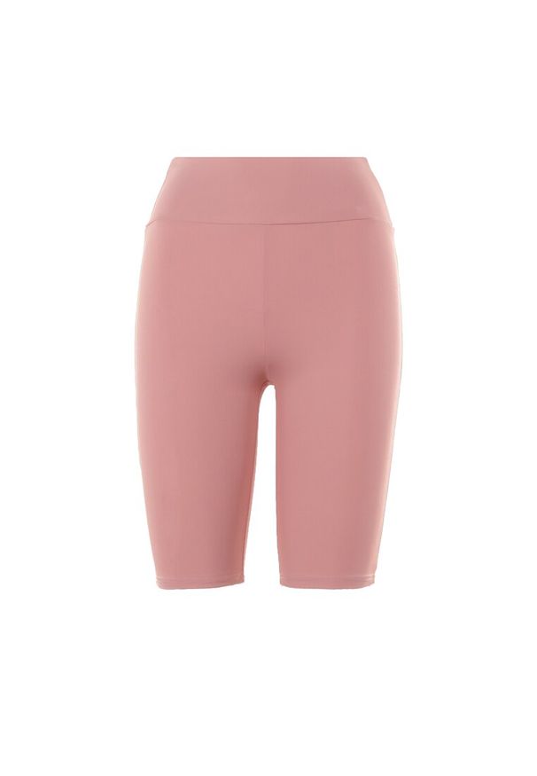 Born2be - Ciemnoróżowe Kolarki Thosea. Stan: podwyższony. Kolor: różowy. Materiał: dzianina, prążkowany. Długość: krótkie