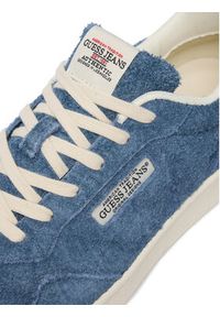Guess Jeans Sneakersy EO-LUNARI-02 WE Niebieski. Kolor: niebieski. Materiał: zamsz, skóra #4