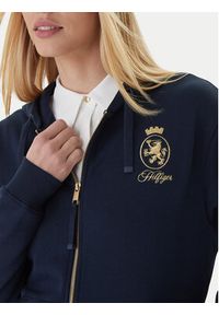 TOMMY HILFIGER - Tommy Hilfiger Bluza WW0WW46126 Granatowy Regular Fit. Kolor: niebieski. Materiał: bawełna #3
