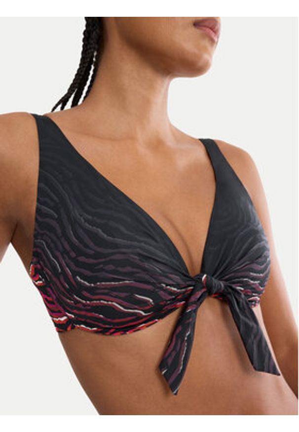 Triumph Góra od bikini Summer Wild 10226588 Czarny. Kolor: czarny. Materiał: syntetyk