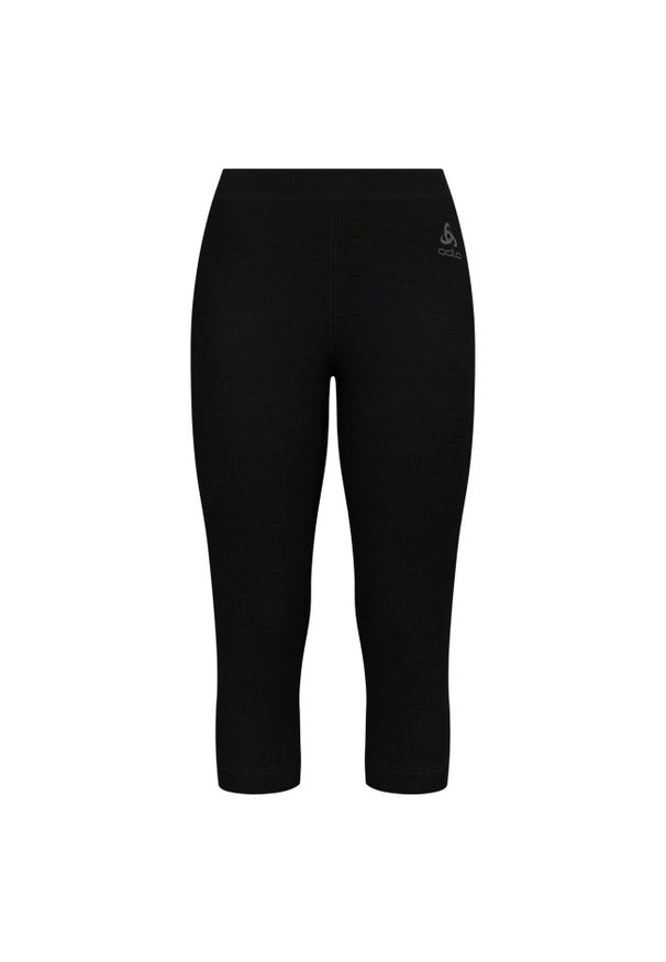 Legginsy termoaktywne damskie Odlo Merino 200 BL Bottom 3/4. Kolor: czarny