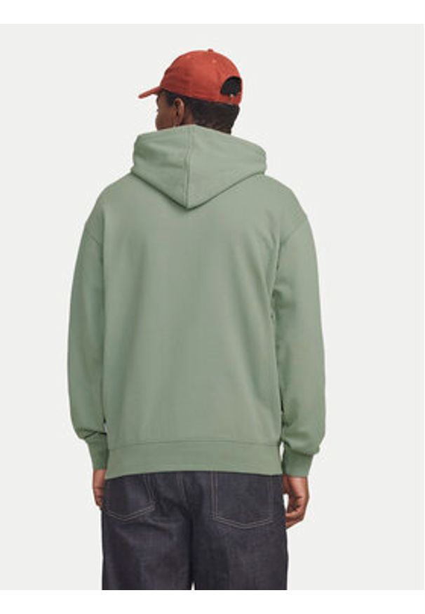 Jack & Jones Bluza Charge 12257852 Zielony Loose Fit. Kolor: zielony. Materiał: bawełna