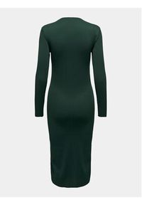JDY Sukienka codzienna Filipa 15305343 Zielony Slim Fit. Okazja: na co dzień. Kolor: zielony. Materiał: syntetyk. Typ sukienki: proste. Styl: casual #6
