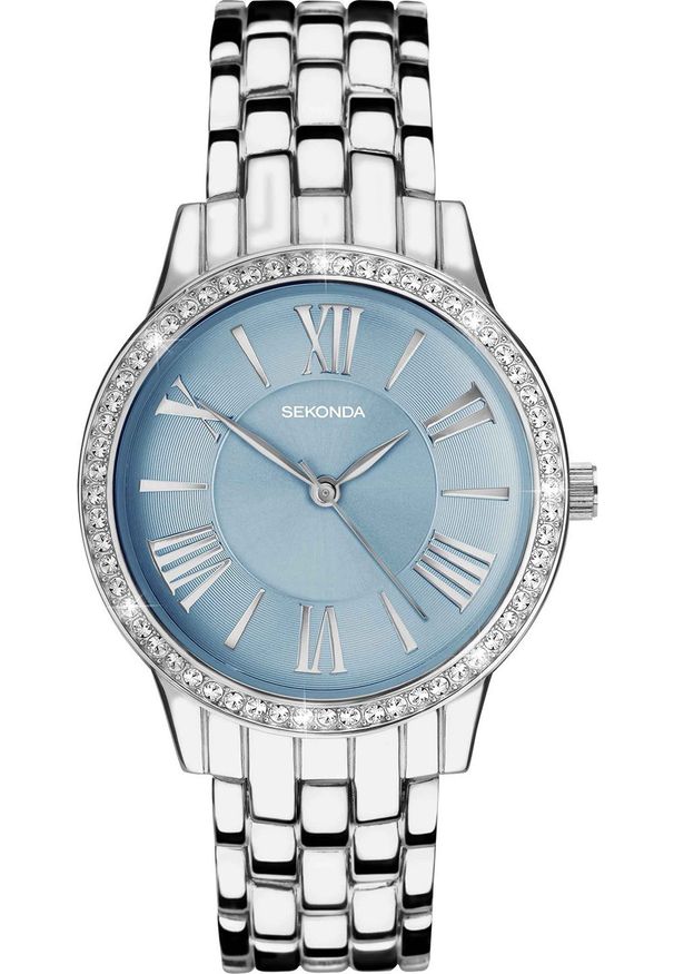 Zegarek Sekonda Zegarek damski Sekonda 40478 srebrny. Kolor: srebrny