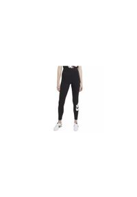 W Nsw Essntl Lggng Futura Hr Nike 010 - Black Cz8528. Kolor: czarny
