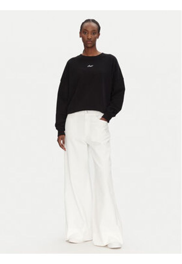 BOSS Bluza C_Esweaty 50547974 Czarny Relaxed Fit. Kolor: czarny. Materiał: bawełna