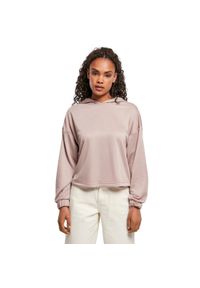 Bluza z kapturem dla kobiet w dużych rozmiarach Urban Classics Modal Terry. Typ kołnierza: kaptur. Kolor: różowy #1