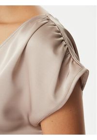 Rinascimento Bluzka CFC0020252002 Beżowy jasny Regular Fit. Kolor: beżowy. Materiał: syntetyk #4