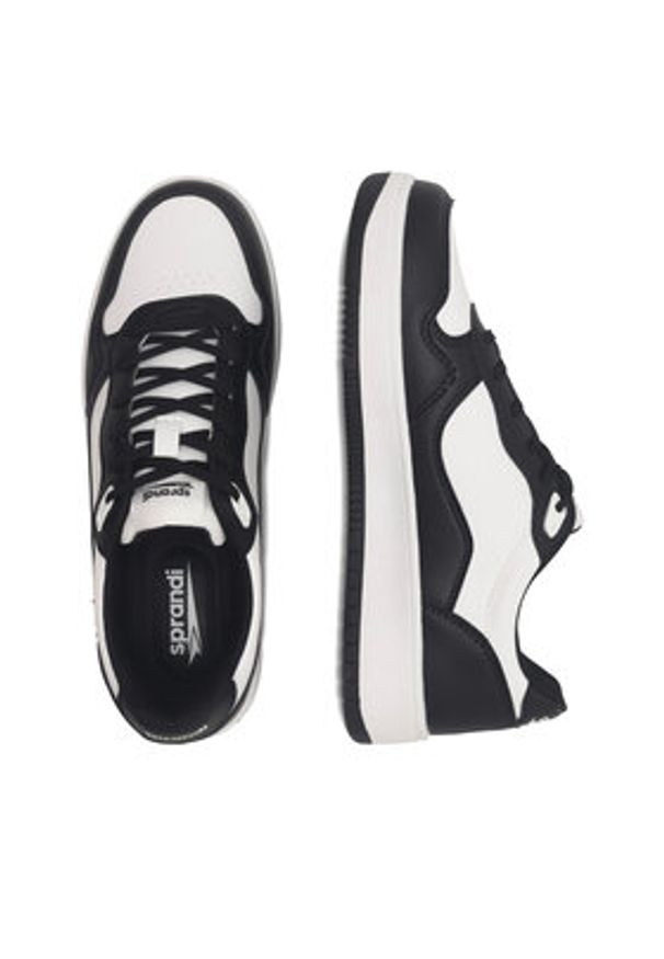 Sprandi Sneakersy MP07-11737-05 Czarny. Kolor: czarny. Materiał: syntetyk