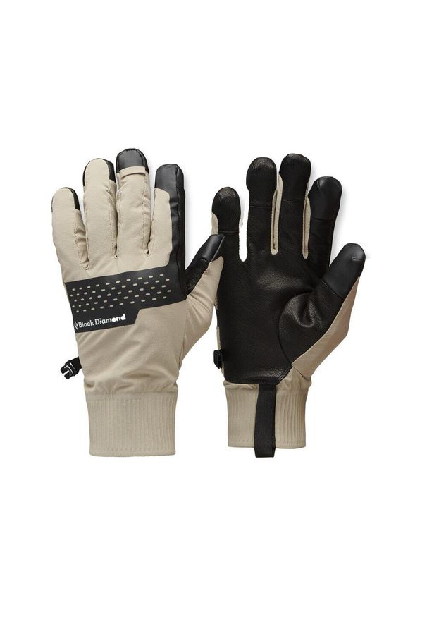 Rękawice narciarskie softshell Black Diamond Alpine. Kolor: szary, wielokolorowy, biały. Materiał: softshell. Sezon: zima. Sport: narciarstwo