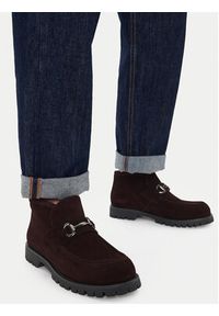 Badura Półbuty EO-ASPEN-LT221-451-3 Brązowy. Kolor: brązowy. Materiał: skóra, zamsz #4