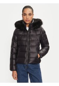 TOMMY HILFIGER - Tommy Hilfiger Kurtka puchowa WW0WW43520 Czarny Regular Fit. Kolor: czarny. Materiał: syntetyk #1