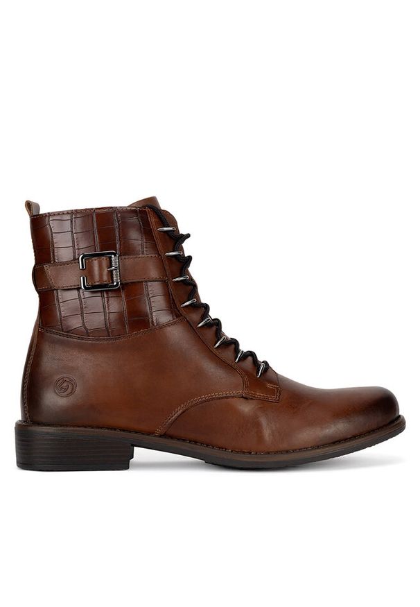 Trzewiki Remonte. Kolor: brązowy