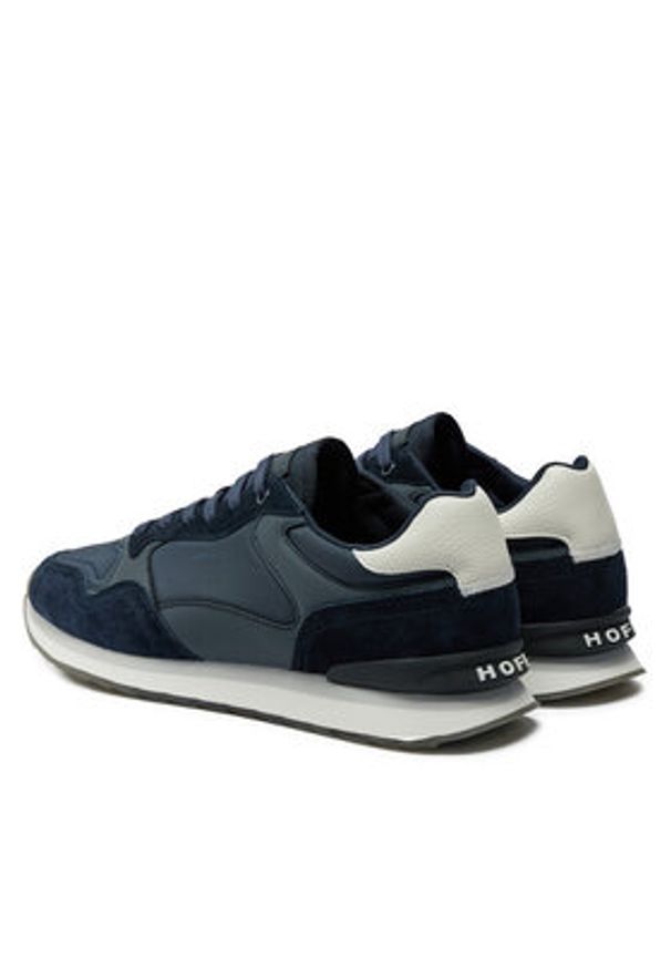 HOFF Sneakersy Monterrey 22402601 Granatowy. Kolor: niebieski. Materiał: zamsz, skóra