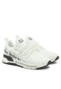 Versace Jeans Couture Sneakersy 78VA3SA8 Biały. Kolor: biały. Materiał: materiał #2