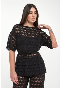 Twinset U&B - Sweter damski ażurowy TWINSET U&B. Wzór: ażurowy #1